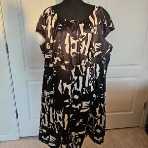 Coldwater Creek Satin Career Dress. EUC! Size 24
